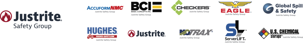 Justrite Safety Group Brand Logos