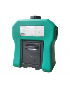 Portable self-contained gravity fed eye wash - 16 US gallon