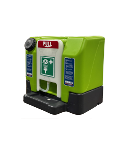 Hughes 60 litre gravity fed eye wash in stock and ready to ship