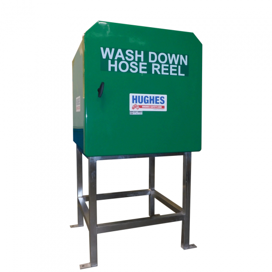 Wash Down Hose Reel and Hughes Safety Showers