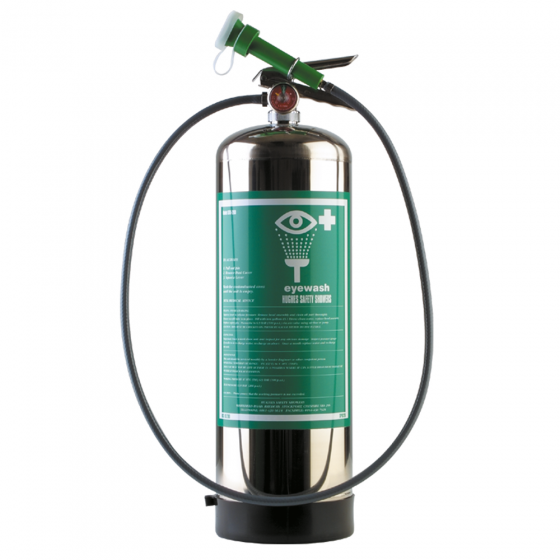 Portable self-contained unit with handheld eye wash  - 11 litre