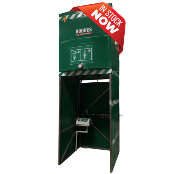 In stock immersion heated 1500L tank shower