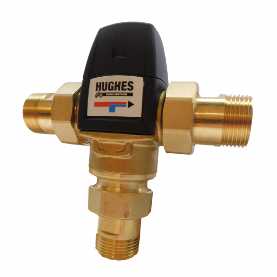 Hughes thermostatic mixing valve