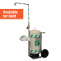 Mobile self-contained safety shower - 30 US gallon