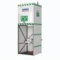 1500L tank fed safety shower - immersion heated