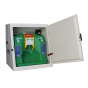 GRP heated cabinet