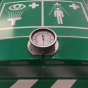 Thermometer on the 1500L tank shower