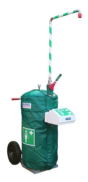 Hughes STD-H-40K/45G mobile safety shower